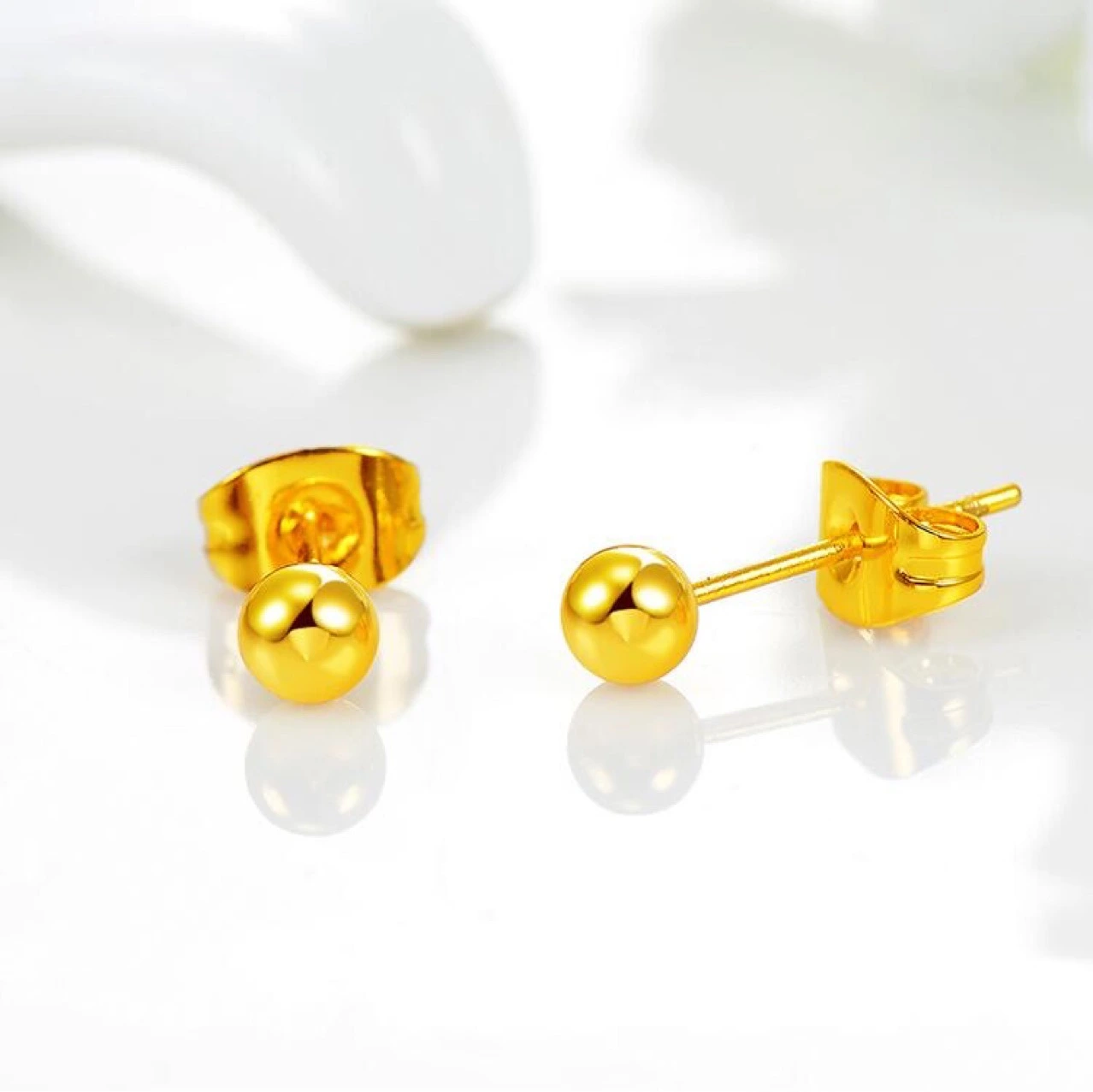 T Stud Earrings — style 1027